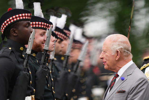. 30 06 2026. Edinburgh, United Kingdom. King Charles III during the Ceremony of the Keys at the Palace of Holyroodhouse in Edinburgh, Scotland, United Kingdom.  xPoolx xi-Imagesx IIM-26868-0020