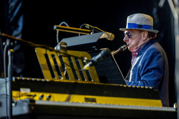 Van Morrison Concert at Noches del Botánico in Madrid. THESE PHOTOGRAPHS MAY BE USED SOLELY FOR INFORMATIONAL AND EDITORIAL PURPOSES AND ONLY IN DIRECT CONNECTION WITH THE EVENT THAT GAVE RISE TO THEM. THE AUTHORIZATION GRANTED FOR THEIR PUBLICATION BY EXILE PRODUCTIONS LIMITED IS VALID FOR SIX MONTHS, THEREFORE, AFTER THIS PERIOD, YOU MUST DELETE THE PHOTOGRAPHS AND NOT USE THEM AGAIN. Singer, songwriter, and musician Van Morrison performs during his concert at Noches del Botánico in Madrid, at the Alfonso XIII Royal Botanical Garden, on June 30, 2026, in Madrid, Spain. June 30, 2026, Madrid, Spain Copyright: xRicardoxRubiox 7634354