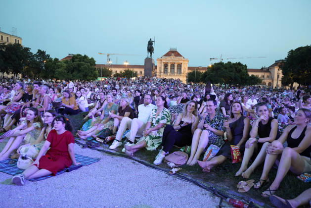 Zagreb Classic: Celebration of the Musical People watch concert of the Zagreb City Theatre Komedija orchestra during the Zagreb Classic open-air concert Celebration of the Musical at King Tomislav Square in Zagreb, Croatia on June 30, 2026. Gala concert celebrates the 75th anniversary of Zagreb City Theatre Komedija, featuring highlights from some of the theatre s most successful and beloved musicals.  JosipxMikacic PIXSELL