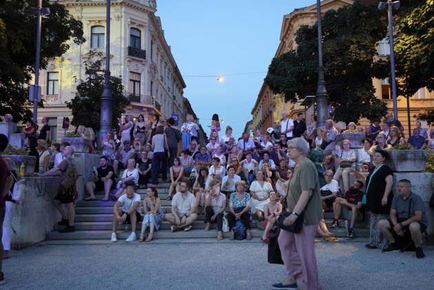 Zagreb Classic: Celebration of the Musical People watch concert of the Zagreb City Theatre Komedija orchestra during the Zagreb Classic open-air concert Celebration of the Musical at King Tomislav Square in Zagreb, Croatia on June 30, 2026. Gala concert celebrates the 75th anniversary of Zagreb City Theatre Komedija, featuring highlights from some of the theatre s most successful and beloved musicals.  JosipxMikacic PIXSELL