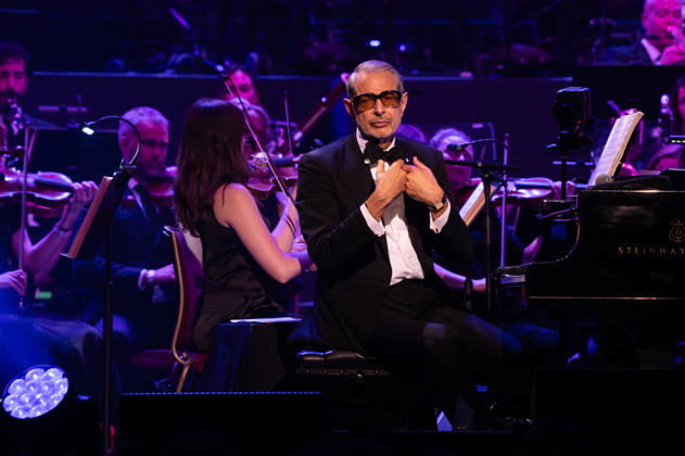 IPA86258623 - London: Jeff Goldblum and The Mildred Snitzer in concert at the Royal Albert Hall  Copyright: xCristinaxMasseix xx 86258623