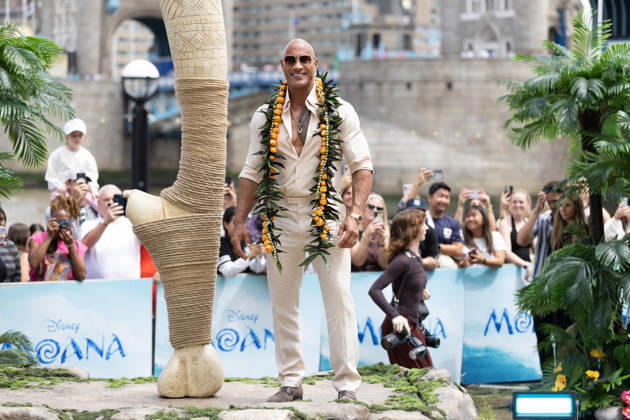 June 30, 2026, London, United Kingdom: Dwayne Johnson attends the Moana Experience Media Launch, at Potters Fields, London. London United Kingdom - ZUMAs197 20260630_aaa_s197_126 Copyright: xPhilxLewisx