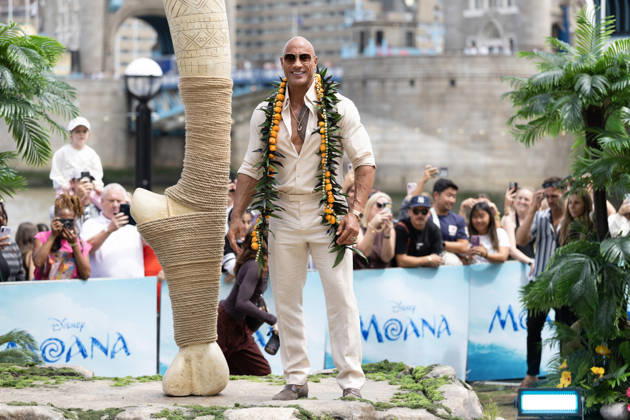 June 30, 2026, London, United Kingdom: Dwayne Johnson attends the Moana Experience Media Launch, at Potters Fields, London. London United Kingdom - ZUMAs197 20260630_aaa_s197_171 Copyright: xPhilxLewisx