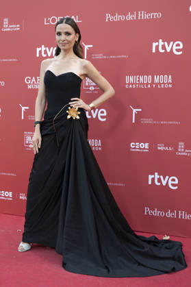 June 30, 2026, Madrid, Spain: Almudena Fernandez attends the third edition of the Spanish Fashion Academy Awards, held at the Gran Teatro Principe Pio in Madrid. Madrid Spain - ZUMAs197 20260630_aaa_s197_324 Copyright: xAtilanoxGarciax