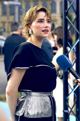 Haley Bennett bei der Premiere des Kinofilms Virginia Woolf s Night & Day auf dem 43. Filmfest München 2026 in der Hochschule für Fernsehen und Film. München, 30.06.2026
