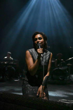 Celeste At The Olympia - Paris Celeste (Celeste Epiphany Waite) performs at the l Olympia in Paris, France on June 30, 2026. Photo by Christophe Meng ABACAPRESS.COM Paris France  Copyright: xMengxChristophe ABACAx