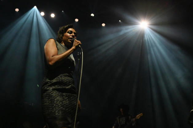Celeste At The Olympia - Paris Celeste (Celeste Epiphany Waite) performs at the l Olympia in Paris, France on June 30, 2026. Photo by Christophe Meng ABACAPRESS.COM Paris France  Copyright: xMengxChristophe ABACAx