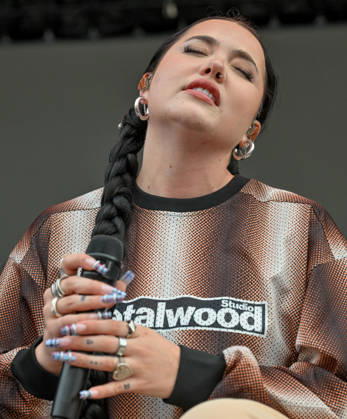 Blenheim Palace Festival 2026, Teddy Swims headlines Tuesday 30 July, Blenheim Palace, Woodstock, Oxfordshire, UK Lauren Spencer Smith and her band perform on the main stage for the Blenheim Palace Festival 2026, Teddy Swims headlines Tuesday 30 July, Blenheim Palace, Woodstock, Oxfordshire, UK, Credit:Jules Annan Avalon England Copyright: xJulesxAnnanx xAvalonx 1113646052