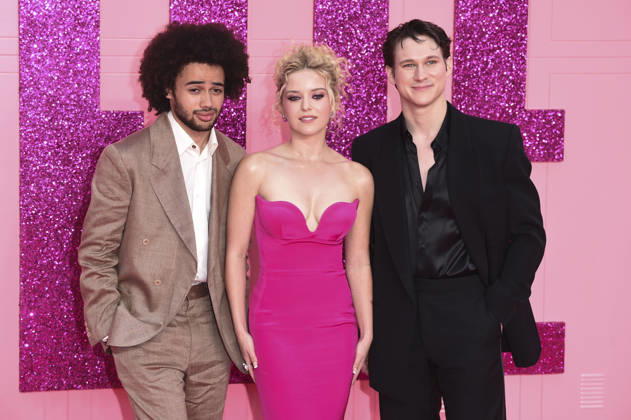 Zac Looker, Lexi Minetree und Jacob Moskovitz bei der Premiere der Amazon Prime Video Serie Elle im Odeon Luxe Leicester Square. London, 30.06.2026