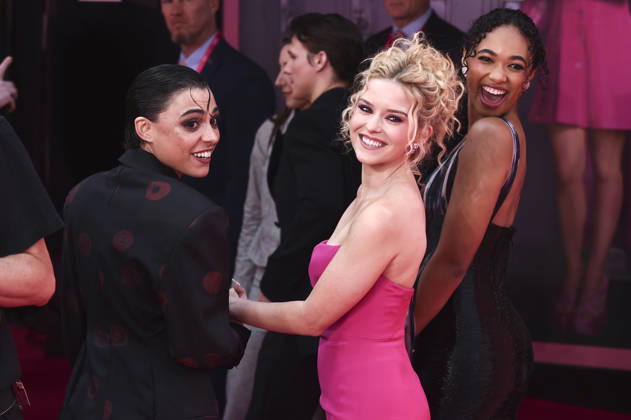 Gabrielle Policano, Lexi Minetree und Chandler Kinney bei der Premiere der Amazon Prime Video Serie Elle im Odeon Luxe Leicester Square. London, 30.06.2026