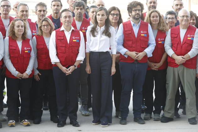 01-07-2026 Queen Letizia during the farewell to the Aecid Emergency Medical Team that will travel to Venezuela to care for those affected by the earthquakes in Venezuela. No Spain Â  Copyright: xPPEx