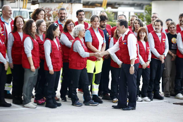 The Queen bids farewell to the AECID emergency medical team heading to Venezuela to assist those affected by the earthquakes. The Minister of Foreign Affairs, José Manuel Albares, bids farewell to the AECID emergency medical team heading to Venezuela to assist earthquake victims, on July 1, 2026, in Madrid, Spain QUEEN LETIZIA EARTHQUAKES VENEZUELA MEDICAL TEAM JULY 1, 2026 Antonio Gutié Madrid Madrid, Spain  Copyright: xAntonioxGutiÃ rrezx 7634887