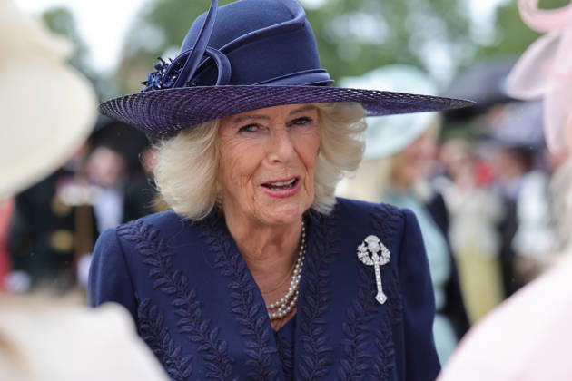. 30 06 2026. Edinburgh, United Kingdom. King Charles III and Queen Camilla at a Garden Party in the gardens of the Palace of Holyroodhouse in Edinburgh, Scotland, United Kingdom.  xPoolx xi-Imagesx IIM-26875-0018