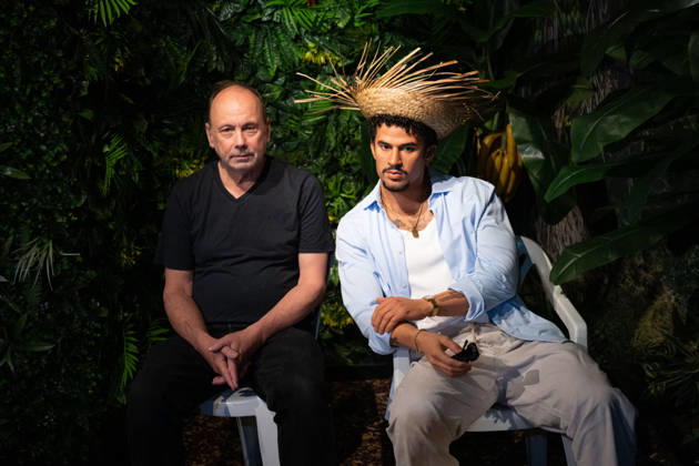 Bad Bunny at the Musee Grevin - Paris AJ Sculptor Claus Velte poses next to the wax effigy of Puerto Rican singer Bad Bunny during its unveiling at the Musee Grevin in Paris, France on July 1, 2026. Photo by Alexis Jumeau ABACAPRESS.COM Paris France  Copyright: xJumeauxAlexis ABACAx