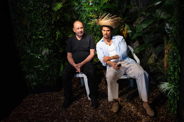 Bad Bunny at the Musee Grevin - Paris AJ Sculptor Claus Velte poses next to the wax effigy of Puerto Rican singer Bad Bunny during its unveiling at the Musee Grevin in Paris, France on July 1, 2026. Photo by Alexis Jumeau ABACAPRESS.COM Paris France  Copyright: xJumeauxAlexis ABACAx