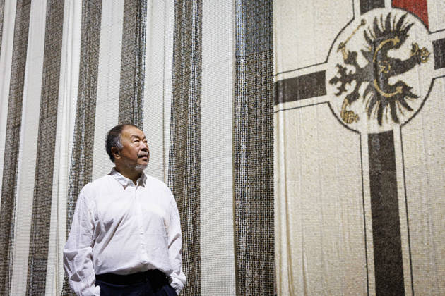 Ai Weiwei photocall for Button Up! at Aviva Studios, Manchester Manchester, UK. 1 July 2026. Chinese contemporary artist and activist Ai Weiwei poses during a photocall for Button Up!, his major new exhibition at Aviva Studios, home of Factory International, in Manchester. The exhibition opens to the public on 2 July 2026., Credit:Victoria Cropper Vicky Pearson Avalon England, Headingley Stadium, Manchester, Aviva Studios, Factory International Copyright: xVictoriaxCropperx xVickyxPearsonx xAvalonx 1113751391