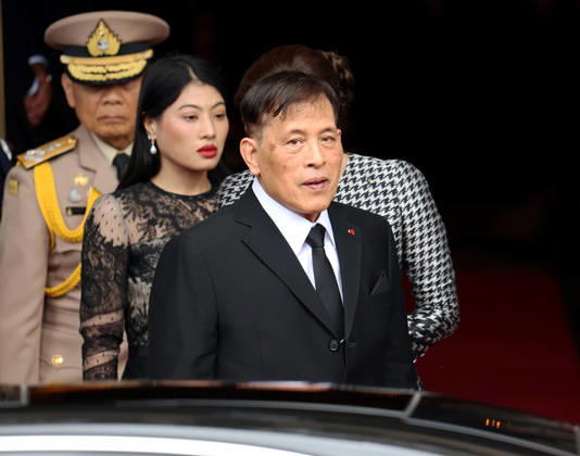 King Rama X of Thailand, Queen Suthida, and Princess Sirivannavari leaving hotel Le Meurice in Paris King Rama X of Thailand, Queen Suthida, and Princess Sirivannavari leaving hotel Le Meurice in Paris, France on July 1, 2026  Copyright: xDidierxFereyx