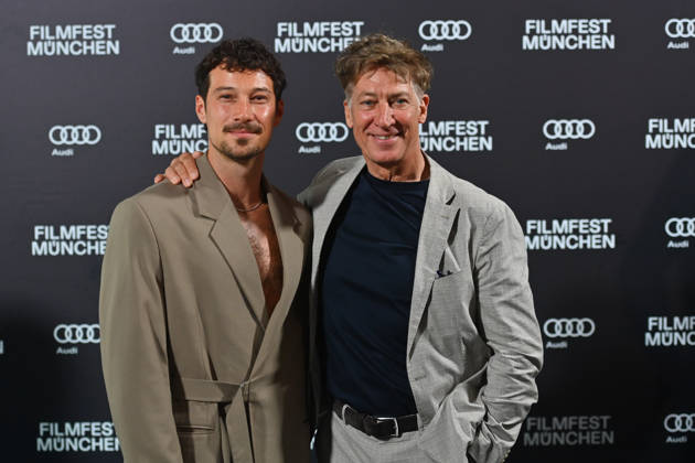 v.li:Klaus STEINBACHER (Schauspieler). Tobias MORETTI (Schauspieler). Filmpremiere MUENCHEN BEATS Filmfest Muenchen am 01.07.2026.