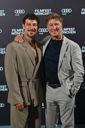 v.li:Klaus STEINBACHER (Schauspieler). Tobias MORETTI (Schauspieler). Filmpremiere MUENCHEN BEATS Filmfest Muenchen am 01.07.2026.