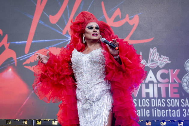 MADO 2026 Opening Speech: La Plexy during the Madrid Pride 2026 (MADO 2026) opening speech in Pedro Zerolo Square on July 1, 2026, in Madrid, Spain. The official opening will once again be led by La Plexy, a familiar face on Madrid’s nightlife scene. Alongside the master of ceremonies, the LGBTI Pride opening address will be hosted by Cayetana Guillén Cuervo, while Kany García will serve as the keynote speaker for Latino Pride on July 1, 2026, in Madrid, Spain.  Copyright: xA.xPÃ rezxMecax 7636957