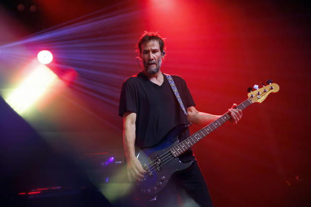 Bassist und Schauspieler Keanu Reeves von der Band Dogstar bei ihrem Konzert im Carlswerk Victoria. Köln, 01.07.2026 NRW Deutschland Copyright: xChristophxHardtx