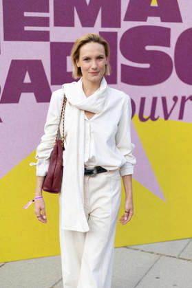 6th Cinéma Paradiso Louvre x MK2 Ana Girardot attends the 6th Cinéma Paradiso Louvre x MK2 at Le Louvre on July 01, 2026 in Paris, France. Photo by Nasser Berzane ABACAPRESS.COM Paris France  Copyright: xBerzanexNasser ABACAx