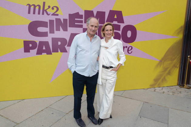 6th Cinéma Paradiso Louvre x MK2 Hippolyte Girardot, Ana Girardot attends the 6th Cinéma Paradiso Louvre x MK2 at Le Louvre on July 01, 2026 in Paris, France. Photo by Nasser Berzane ABACAPRESS.COM Paris France  Copyright: xBerzanexNasser ABACAx