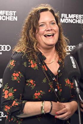 Eva Müller bei der Premiere des Dokumentarfilsm Was haben wir gelacht auf dem 43. Filmfest München 2026 im Gloria Filmpalast. München, 01.07.2026
