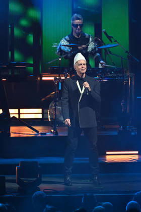 Pet Shop Boys Performs At Concert - Paris Neil Tennant of Pet Shop Boys performs at the Zenith in Paris, France on July 1, 2026. Photo by Christophe Meng ABACAPRESS.COM Paris France  Copyright: xMengxChristophe ABACAx