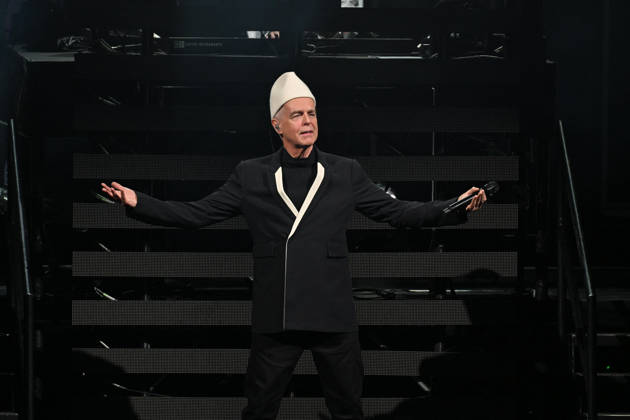 Pet Shop Boys Performs At Concert - Paris Neil Tennant of Pet Shop Boys performs at the Zenith in Paris, France on July 1, 2026. Photo by Christophe Meng ABACAPRESS.COM Paris France  Copyright: xMengxChristophe ABACAx