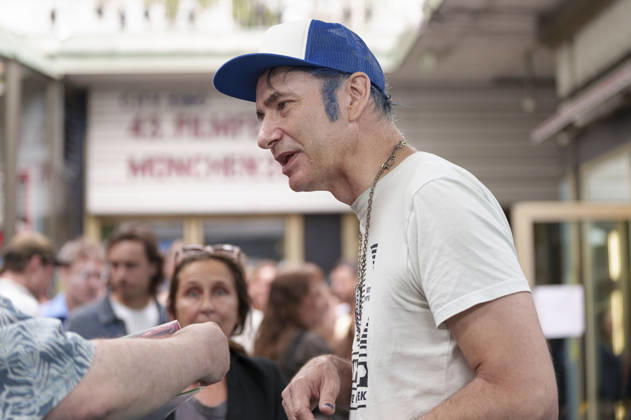 Brezel Göring bei der Premiere des Kinofilms Für immer 16 Forever 16 auf dem 43. Filmfest München 2026 im City-Atelier Kino. München, 01.07.2026