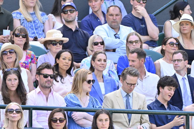 Tennis - Wimbledon 2026 - ITF - The Championships - 02 06 2026 - Tennis - Wimbledon 2026 - ITF - The Championships - 02 06 2026 - Kate Princesse de Galles assiste au match sur le court numero 1 en compagnie d Andy Murray - Amgleterre London Copyright: xChryslenexCaillaud Psnewzx