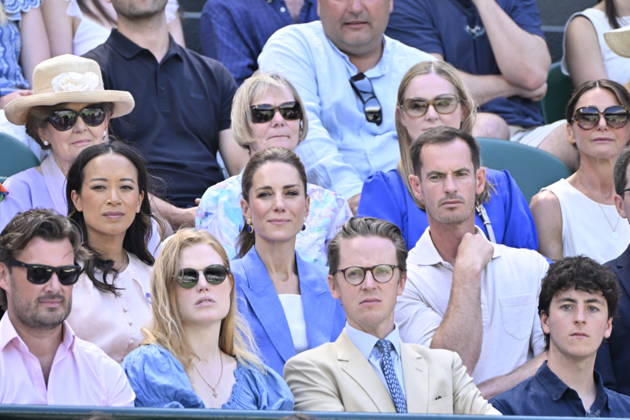 Tennis - Wimbledon 2026 - ITF - The Championships - 02 06 2026 - Tennis - Wimbledon 2026 - ITF - The Championships - 02 06 2026 - Kate Princesse de Galles assiste au match sur le court numero 1 en compagnie d Andy Murray - Amgleterre London Copyright: xChryslenexCaillaud Psnewzx