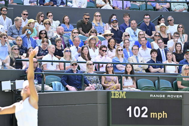 Tennis - Wimbledon 2026 - ITF - The Championships - 02 06 2026 - Tennis - Wimbledon 2026 - ITF - The Championships - 02 06 2026 - Kate Princesse de Galles assiste au match sur le court numero 1 en compagnie d Andy Murray - Amgleterre London Copyright: xChryslenexCaillaud Psnewzx
