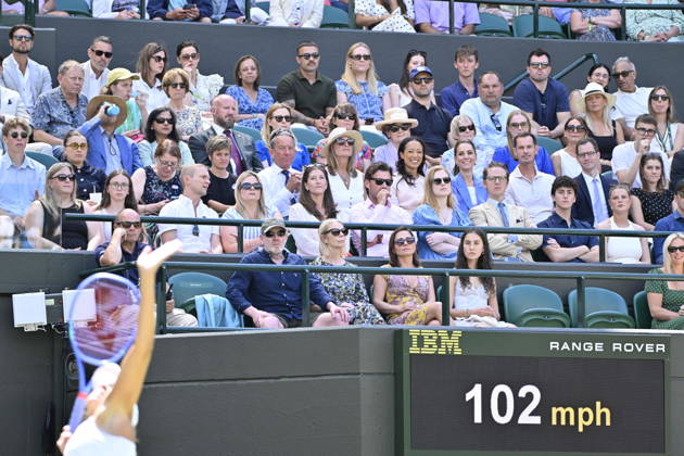 Tennis - Wimbledon 2026 - ITF - The Championships - 02 06 2026 - Tennis - Wimbledon 2026 - ITF - The Championships - 02 06 2026 - Kate Princesse de Galles assiste au match sur le court numero 1 en compagnie d Andy Murray - Amgleterre London Copyright: xChryslenexCaillaud Psnewzx