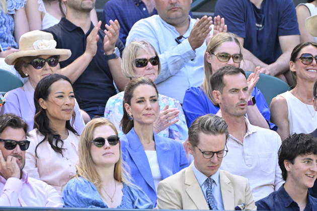 Tennis - Wimbledon 2026 - ITF - The Championships - 02 06 2026 - Tennis - Wimbledon 2026 - ITF - The Championships - 02 06 2026 - Kate Princesse de Galles assiste au match sur le court numero 1 en compagnie d Andy Murray - Amgleterre London Copyright: xChryslenexCaillaud Psnewzx