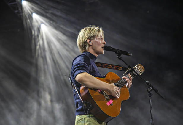 Roskilde Festival 2026. Guldimund on the Arena stage during the Roskilde Festival on Thursday, July 2, 2026 Roskilde Festival 2026. Guldimund on the Arena stage during the Roskilde Festival on Thursday, July 2, 2026. (Photo: Torben Christensen Scanpix 2026) , Roskilde Denmark Copyright: TorbenxChristensen TorbenxChristensenx spdk20260702-160523-L