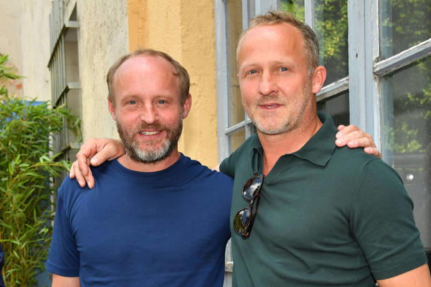 Florian Brueckner und Maximilian Brueckner beim FFF Bayern Empfang am 2.07.2026 im Rahmen vom Filmfest in Muenchen Florian Brueckner and Maximilian Brueckner attend the FFF Bayern reception on July 2, 2026 at Praterinsel during the Munich Film Festival in Munich, Germany FFF Empfang beim Filmfest Muenchen