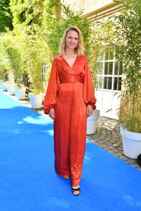 Teresa Rizos beim FFF Bayern Empfang am 2.07.2026 im Rahmen vom Filmfest in Muenchen Teresa Rizos attends the FFF Bayern reception on July 2, 2026 at Praterinsel during the Munich Film Festival in Munich, Germany FFF Empfang beim Filmfest Muenchen