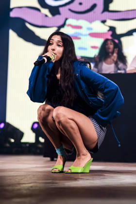 BB Trickz live at Roskilde Festival 2026 Roskilde, Denmark. 02nd, July 2026. The Spanish rapper and lyricist BB Trickz performs a live concert during the Danish music festival Roskilde Festival 2026 in Roskilde. Denmark, Roskilde  Copyright: xGonzalesxPhoto LassexLagonix