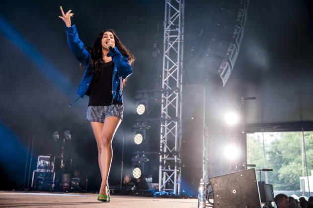 BB Trickz live at Roskilde Festival 2026 Roskilde, Denmark. 02nd, July 2026. The Spanish rapper and lyricist BB Trickz performs a live concert during the Danish music festival Roskilde Festival 2026 in Roskilde. Denmark, Roskilde  Copyright: xGonzalesxPhoto LassexLagonix