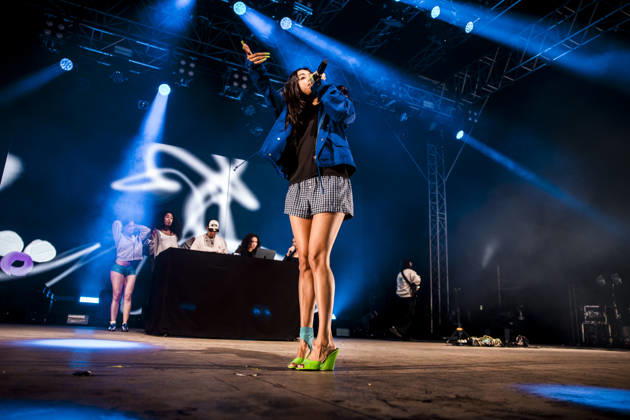 BB Trickz live at Roskilde Festival 2026 Roskilde, Denmark. 02nd, July 2026. The Spanish rapper and lyricist BB Trickz performs a live concert during the Danish music festival Roskilde Festival 2026 in Roskilde. Denmark, Roskilde  Copyright: xGonzalesxPhoto LassexLagonix