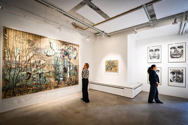 Ausstellung The Urban Skin von Pietro Ruffo und Jan Bauer im Streetart-Museum Urban Nation ** NUR FÜR REDAKTIONELLE ZWECKE ** EDITORIAL USE ONLY **<p>Ausstellung The Urban Skin von Pietro Ruffo und Jan Bauer im Streetart-Museum Urban Nation, fotografiert am 02.07.2026 in Berlin Berlin Berlin Berlin Copyright: MaurizioxGambarini