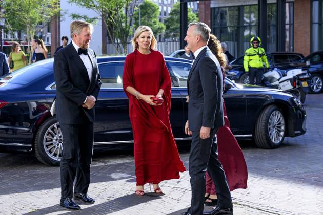 Amsterdam, The Netherlands, 2026-07-02 19:16:26 AMSTERDAM, 02-07-2026, National Opera & Ballet King Willem Alexander and Queen Maxima are attending the National Ballet gala in honour of the farewell of director Ted Brandsen. During the gala, the achievements of Brandsen, who has led the ballet company since 2003, are being commemorated. The gala is taking place at the National Opera & Ballet in Amsterdam. PHOTO: NLBeeld Patrick van Emst Credit: NL Beeld Patrick van Emst  Copyright: xx x