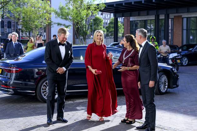 Amsterdam, The Netherlands, 2026-07-02 19:16:28 AMSTERDAM, 02-07-2026, National Opera & Ballet King Willem Alexander and Queen Maxima are attending the National Ballet gala in honour of the farewell of director Ted Brandsen. During the gala, the achievements of Brandsen, who has led the ballet company since 2003, are being commemorated. The gala is taking place at the National Opera & Ballet in Amsterdam. PHOTO: NLBeeld Patrick van Emst Credit: NL Beeld Patrick van Emst  Copyright: xx x