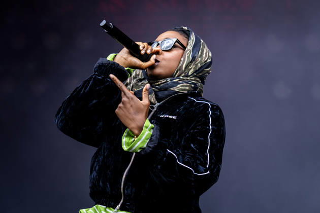 Roskilde Festival 2026 Little Simz on the Orange Stage at Roskilde Festival on Thursday, July 2, 2026. (Photo: Sebastian Elias Uth Ritzau Scanpix) , Denmark Copyright: Ritzau Scanpix SebastianxEliasxUthx spdk20260702-190231-L