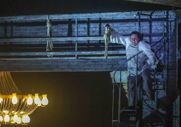 July 2, 2026: July 2, 2026 (Malaga) MoÂ¡laga hosts from this Friday the emblematic musical El fantasma de la oÂ³pera . Today, Thursday, it was premiered. The emblematic musical El fantasma de la oÂ³pera disembarks in MoÂ¡laga starting from this Friday, July 3, and for six weeks to close the 2025-26 season of the Teatro Cervantes. Daniel Diges who plays Erik, the Phantom of the Opera, Ana San MartoÂ­n who portrays Christine Daao and Rubo n LoÂ³pez as Raoul de Chagny star in Andrew Lloyd WebberÃ¢â‚¬â ¢s iconic play in a production by Letsgo Company  - ZUMAc161 20260702_zap_c161_022 Copyright: xLorenzoxCarnerox