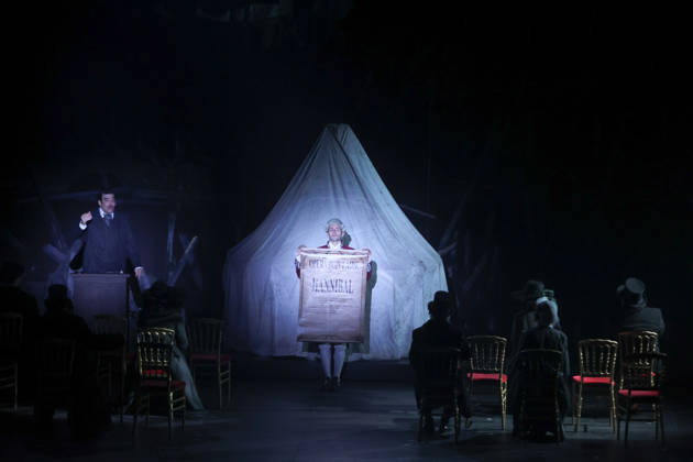 July 2, 2026: July 2, 2026 (Malaga) MoÂ¡laga hosts from this Friday the emblematic musical El fantasma de la oÂ³pera . Today, Thursday, it was premiered. The emblematic musical El fantasma de la oÂ³pera disembarks in MoÂ¡laga starting from this Friday, July 3, and for six weeks to close the 2025-26 season of the Teatro Cervantes. Daniel Diges who plays Erik, the Phantom of the Opera, Ana San MartoÂ­n who portrays Christine Daao and Rubo n LoÂ³pez as Raoul de Chagny star in Andrew Lloyd WebberÃ¢â‚¬â ¢s iconic play in a production by Letsgo Company - ZUMAc161 20260702_zap_c161_034 Copyright: xLorenzoxCarnerox