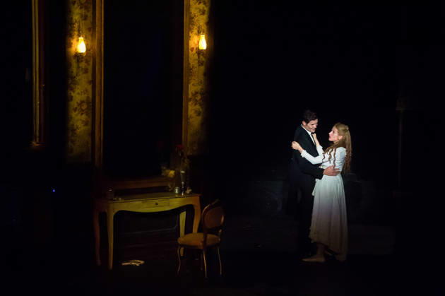 Preview of the musical The Phantom of the opera in Malaga - 02 Jul 2026 Actors perform on the stage during the musical The Phantom of the Opera at the Cervantes Theatre. The Phantom of the Opera, Andrew Lloyd Webberís acclaimed musical about a tragic love story, will be staged at the Cervantes Theatre from 3 July to 9 August as part of its national tour. Malaga Spain Copyright: xJesusxMeridax xSOPAxImagesx 02072026_JMERIDA1-37