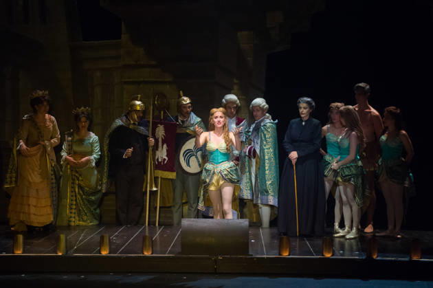 July 2, 2026, Malaga, Spain: Actors perform on the stage during the musical The Phantom of the Opera at the Cervantes Theatre. The Phantom of the Opera, Andrew Lloyd Webberis acclaimed musical about a tragic love story, will be staged at the Cervantes Theatre from 3 July to 9 August as part of its national tour. Malaga Spain  - ZUMAs197 20260702_aaa_s197_234 Copyright: xJesusxMeridax